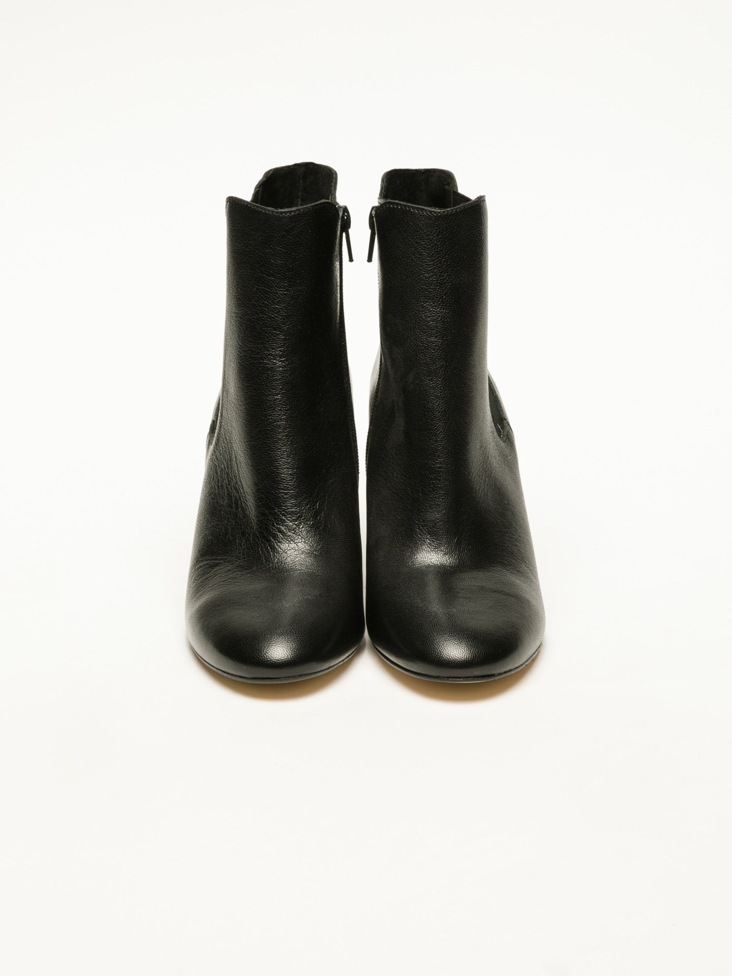 Foreva Black Elasticated Ankle Boots
